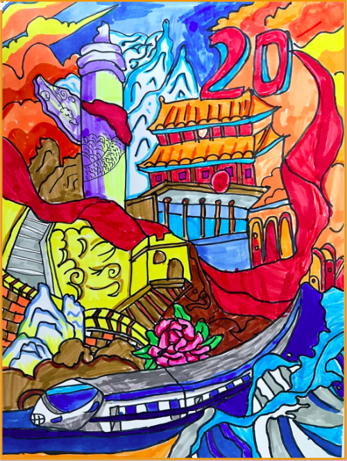 红红中国心，浓浓爱国情｜长运娱乐宝宝迎国庆活动